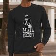 Mail Escort Postal Worker Scan Barcodes Delivery Long Sleeve T-Shirt Gifts for Him