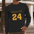 Mamba Out 24 Long Sleeve T-Shirt Gifts for Him