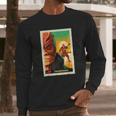 The Mandalorian Trandoshans Trading Card Long Sleeve T-Shirt Gifts for Him