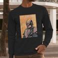 The Mandalorian Vintage Poster Long Sleeve T-Shirt Gifts for Him