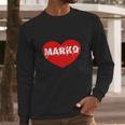 Marko Long Sleeve T-Shirt Gifts for Him