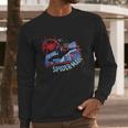 Marvel Spider-Man Into The Spider-Verse Miles Kick Long Sleeve T-Shirt Gifts for Him