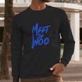 Meet The Woo For Hip Hop Music Fans Rap Lyrics Long Sleeve T-Shirt Gifts for Him