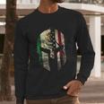 Mexican American Spartan Helmet Chicano Pride Long Sleeve T-Shirt Gifts for Him