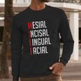 Milf Mesial Incisal Lingual Facial Funny Dental Long Sleeve T-Shirt Gifts for Him