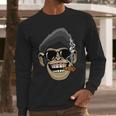 Monkey Smoking Cigar Long Sleeve T-Shirt Gifts for Him