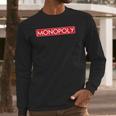 Monopoly Logo Long Sleeve T-Shirt Gifts for Him