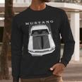 Mustang Boss 69 White Long Sleeve T-Shirt Gifts for Him