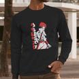 Naruto Shippuden Sasuke Two Tone Long Sleeve T-Shirt Gifts for Him