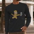 Nirvana Bart Simpson Long Sleeve T-Shirt Gifts for Him