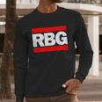 Notorious Rbg Box Logo Long Sleeve T-Shirt Gifts for Him