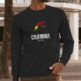 One Love California Bear Reggae Cali Vacation Tee Long Sleeve T-Shirt Gifts for Him