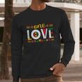 One Love Rasta Reggae Jamaica Music Lover Long Sleeve T-Shirt Gifts for Him