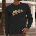 Outerstuff Oakland Athletics Boys Youth Green Crew Neck Long Sleeve T-Shirt Gifts for Him