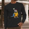 Parrot Of The Caribbean Bird Pirate Halloween Costume Gift Long Sleeve T-Shirt Gifts for Him