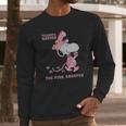 Peanuts Nation The Pink Snooper Long Sleeve T-Shirt Gifts for Him