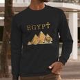 Pharaoh Ankh Pyramids Sphinx Egypt Tut Egyptian Gift Amazing Long Sleeve T-Shirt Gifts for Him