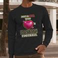 Pittsburgh Football Retro Vintage Pennsylvania Steeler Long Sleeve T-Shirt Gifts for Him