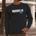 Prostate Warrior Light Blue Ribbon Long Sleeve T-Shirt Gifts for Him