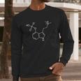 Psilocybin Magic Shrooms Chemistry Molecule Long Sleeve T-Shirt Gifts for Him