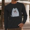 Pusheen The Cat Eating Noodles Long Sleeve T-Shirt Gifts for Him