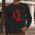 Queen Of Hearts King Of Hearts Long Sleeve T-Shirt Gifts for Him