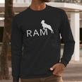 Ram Animal Lover Logo Long Sleeve T-Shirt Gifts for Him