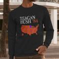 Reagan Bush 84 Vintage Distressed Style Long Sleeve T-Shirt Gifts for Him