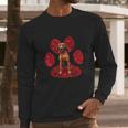 Redbone Coonhound Valentines Day Dog Love Paw Long Sleeve T-Shirt Gifts for Him