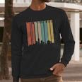 Retro 1970S Milwaukee Wisconsin Downtown Skyline T-Shirt Long Sleeve T-Shirt Gifts for Him