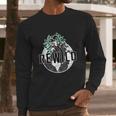 Rewild David Attenborough Save Earth Environmental Gifts Long Sleeve T-Shirt Gifts for Him