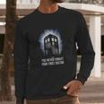 Ripple Junction Doctor Who First Doctor Adult Long Sleeve T-Shirt Gifts for Him