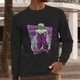 Rivebella New Graphic Goku Saiyan Anime Piccolo Long Sleeve T-Shirt Gifts for Him