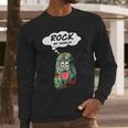 Rock My World Funny Geology Rockhound Rockhounding Long Sleeve T-Shirt Gifts for Him