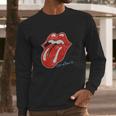 Rolling Stones The 89’ Distressed Print Tongue Long Sleeve T-Shirt Gifts for Him