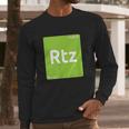 Runtz Hybrid Cannabis Strain Periodic Table Long Sleeve T-Shirt Gifts for Him