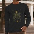 Sacred Geometry Science Egyptian Long Sleeve T-Shirt Gifts for Him