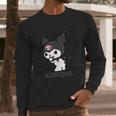 Sanrio Kuromi Backside Logo Long Sleeve T-Shirt Gifts for Him