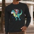 Santa Dinosaur Pandemic Long Sleeve T-Shirt Gifts for Him