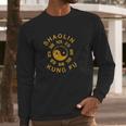 Shaolin Kung Fu Martial Arts Training Long Sleeve T-Shirt Gifts for Him