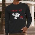 Simons Cat - Feed Me Long Sleeve T-Shirt Gifts for Him