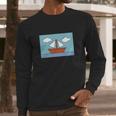 Simpsons Sailboat Painting Long Sleeve T-Shirt Gifts for Him