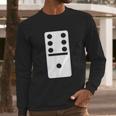 Six One Dominoes Halloween Costume Domino Game Long Sleeve T-Shirt Gifts for Him