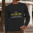 Skyline Chili Shirt Long Sleeve T-Shirt Gifts for Him