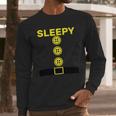 Sleepy Dwarf Long Sleeve T-Shirt Gifts for Him