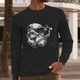 Smoking Gorilla Monkey Cigar Long Sleeve T-Shirt Gifts for Him