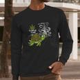 Smoking High Turtle Funny Weed 420 Marijuana Joint Stoner Long Sleeve T-Shirt Gifts for Him