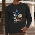 Snoopy Cowboys Fans Long Sleeve T-Shirt Gifts for Him