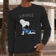 Snoopy Exhale Duke Long Sleeve T-Shirt Gifts for Him