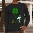 Snoopy Shamrock You Are My Four Leaf Clover Long Sleeve T-Shirt Gifts for Him